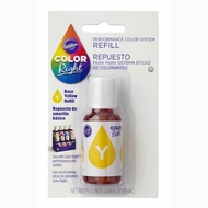 WILTON Yellow Color Right Performance Color System Refill, 0.64 fl oz (19 ml)