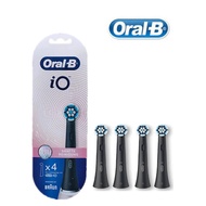 Oral B io Gentle Cleaning Electric Toothbrush Heads, & Black (4 pieces/box)