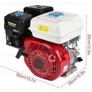 ( Japan Technology ) 6.5HP GX160 168F PETROL GASOLINE ENGINE ( HONDA TYPE ) POWERFUL HEAVY DUTY Enjin Pam Air