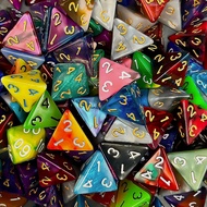 Dice Random D4 1 Piece (1die) | For DnD D&D MTG RPG TRPG Board Game Tarot Cards Magic