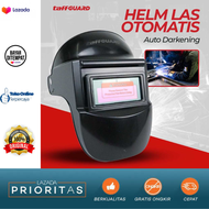 [BISA BAYAR DITEMPAT] helm las otomatis terbaik murah auto darkening / welding helmet las otomatis gelap berkualitas / alat pelindung mata tukang las otomatis gelap Berkualtias hitam / kacamata las / TaffGUARD Helm Las Otomatis Auto Darkening Solar Weldin