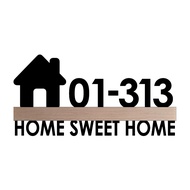 House Unit Number Plate | Acrylic Signage