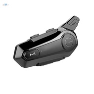 Motorcycle Bluetooth Headset Intercom Interconnection Outdoor Riding Headset Communication with Noise Reduction Function