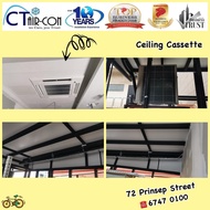 Mitsubishi Electric [18,000 BTU] Ceiling Cassette + FREE Installation + FREE Delivery + FREE $100 Se