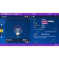 Pokemon Scarlet & Violet - 6IV Shiny Indeedee (Female)