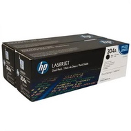 HP 304A - CC530AD, CC530A (Black Twin Pack) CP2020, CP2025n, CM2320n