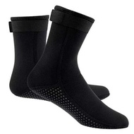 RUMI 1pair 3MM Black Diving Socks Long Tube Non-slip Wetsuit Shoes Fin Boot Socks Adult Diving Surfi