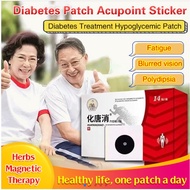 14pcs/box Ancestral Medicine Diabetes Patch Acupoint Magnetic Sticker diabetes patch acupoint sticke