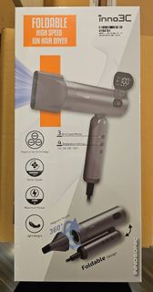 （市價$498）Inno3C i-FD8 可摺疊高速負離子風筒