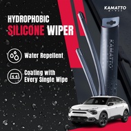 Kamatto Wiper Citroen C4 C41 (2020-Present) Hydrophobic Silicone Water Repelling Coating
