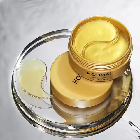 1/2/3Boxes 24K Gold Eye Gel Pads Eye Mask Under Eye Patches For Dark Circle & Puffiness Moisturizing