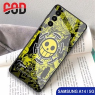 HP [A09] Case Samsung A14 5Ghp Samsung A14 5G Glitter Glass Softcase Samsung A14 5G Phone Case/ Sams