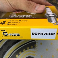 Plug ngk g power DCPR7EGP myvi 1.3