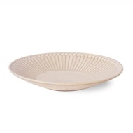 Minoro Touki 日本稔陶器 美濃燒超輕14.7CM陶碟 (米色)- # Beige Picture Color