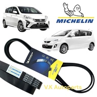 Fan Belt 6PK1735 6PK1736 Perodua Alza 2009-2019 Fan Belt Belting Michelin Original