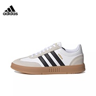 [กล่องเดิม] Adidas neo Gradas รองเท้าผ้าใบผู้ชายและผู้หญิงรองเท้ากีฬาสีขาวสีเทา -FW3378