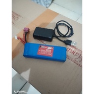 Part rc battery LiPo battery 2s 7.4v 2200mah 25C