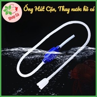 Aquarium Sediment Remover Water Change Tool, Convenient hand to change water without having to drink