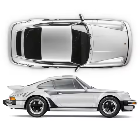 Car Vinyl Stickers For Porsche 911 Carrera 930 turbo Appearance modification customized Sport off-ro