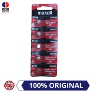 Maxell Silver Oxide Battery SR616 / SR616SW / 321 Coin Battery Button Battery