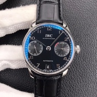 IWC ZF factory Portugal seven chain Swiss automatic mechanical movement size 42mm Italian cowhide wa