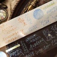 復古鹽繫手賬素材【輕復古文字】打底和紙膠帶字素手賬 PET 紙