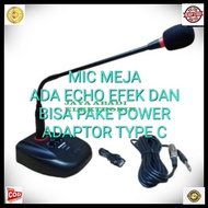 MIC MEJA ECHO EFEK GEMA WIRELESS UHF CAS CONDENSOR SET METING MIK CHARGER MIKROPON MIKRO