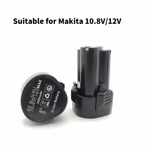 10.8V 12V 4000mAh Li-ion Battery Replacement For Makita BL1013 BL1014 Cordless Power Tools
