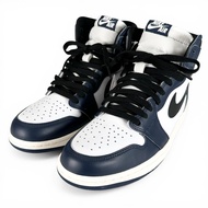全新未使用 ▲NIKE DZ5485-401 Air Jordan 1 Retro High OG Air Jordan 高筒運動鞋 海軍藍/黑色 28cm 男款 附鞋盒