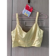 Yellow Satin Tank Top
