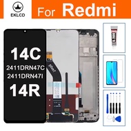 6.88" LCD Display For Xiaomi Redmi 14C 4G 5G 14R 2411DRN47C 2411DRN47I Touch Screen Digitizer Assemb