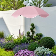 NEEDWAY Plant Umbrellas, Adjustable Metal Stake Garden Shade Umbrella, Multipurpose Weatherproof Reu