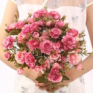 1pc Murraya Paniculata Artificial Daffodil Flowers 7 Branches 14 Flowers