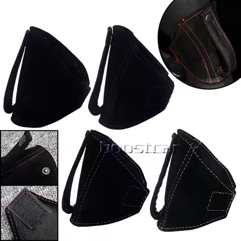 Suede Car Racing Bucket Safety Seat Belt Guide Holder Protector For Sparco For OMP For Sabelt Seat B