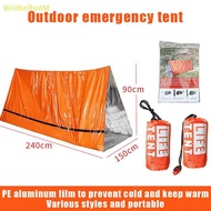 [WillBeRedM] 2 Person Emergency Tent Casa Waterproof Camping Travel Pergola Family Campaign House To