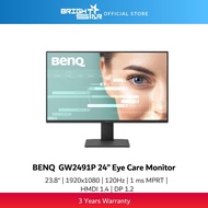 BENQ GW2491P 23.8" FHD 120Hz IPS Eye-Care Monitor