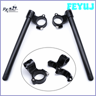 FEYUJ สำหรับ Yamaha YZF R6 R1 R7รถจักรยานยนต์ YZF-R1คลิปขึ้นบน1.5นิ้ว Riser Clipon Handlebar ส้อมแฮน