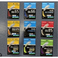 YONEX BG66 BG65 BG80 BG95 BG98 NANOGI BADMINTON STRING ULTIMAX RAKET STRING Badminton String lbs