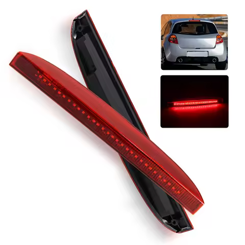 1PC Car LED Tail Light Rear Lamp High Level Brake Light Stop Lamp Signal For Renault Clio II MK III 