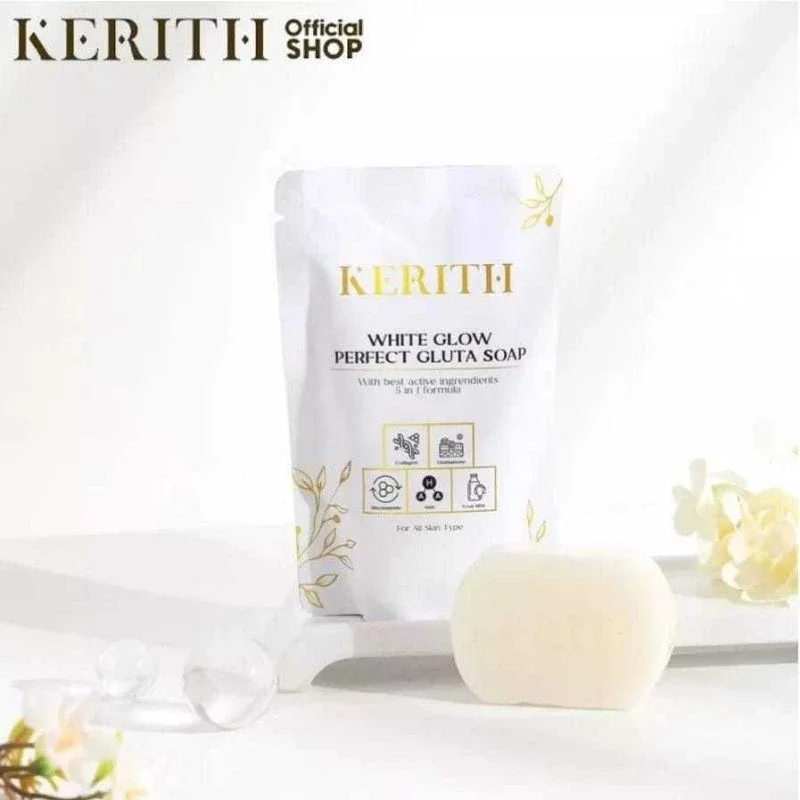 ❤Afnansa❤ Kerith Sabun Gluta White Glow ~ Kerith Gluta soap white Glow