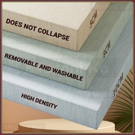 Sofa Cushion High-Density Sponge Sofa Seat Cushion Bay Window Cushion 35D 50D 60D 65D Sofa Cover Hig