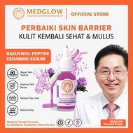 MEDGLOW CLINIC Bakuchiol Peptide Ceramide Serum 30 ml | Aesthetic Skincare Skin Barrier Recovery Ant