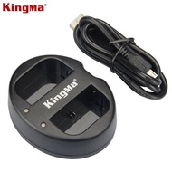 Kingma LP-E6 Dual Battery With Battery Charge for Canon 5DRS 5D Mark II III IV 80D 70D 7D2 7D 60D 6D