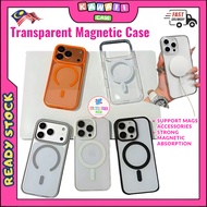 IPH 11 12 13 14 15 16 16e 17 Pro Plus Pro Max telefon fon sarung transparent magnetic phone case cas