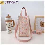 JEROMY Water Bottle Holder, Kuromi Shoulder Strap Water Bottle Carrier Bag, Lightweight Portable Car