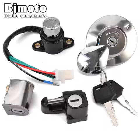 CMX 250 CA 125 Fuel Gas Cap Ignition Switch Seat Lock with Key Kit For Honda CMX250 (REBEL) CA125 CA
