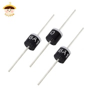 〔8C05〕 10PCS High Power Thi Pin 6A10 In-Line Plug Rectifier Diode 6A 1000V Electrical Axial Rectifie