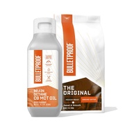 Bulletproof Original 12oz Coffee & 16oz Brain Octane MCT Oil Bundle kit, Perfect for Keto & Paleo Di