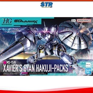 BANDAI  HG 1/144 Gundam GQuuuuuuX - XAVIER'S GYAN HAKUJI-PACKS
