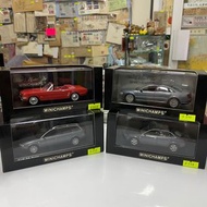 MINICHAMPS 1/43  Audi A6 Avant ;Audi A8; Audi A4;Ford Mustang Convertible 每架$398/架 外盒微瑕疵 完美主義者勿拍 品相如